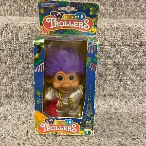 Vintage World Troll Doll. In box.